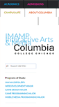 Mobile Screenshot of imamp.colum.edu